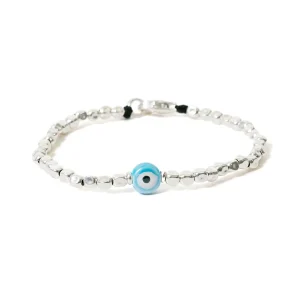 Dandy Street - shop online bracciali uomo di tendenza - bracciale Serie Lucky - Bracciale da uomo in argento con perla - Sky Eye Dandy Street - shop online bracciali uomo di tendenza - bracciale Serie Lucky - Bracciale da uomo in argento con perla - Sky Eye
