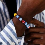 Dandy Street – shop online bracciali uomo di tendenza – Bracciali con Murrine veneziane – Bracciale da uomo raffinato con murrine – Malipiero