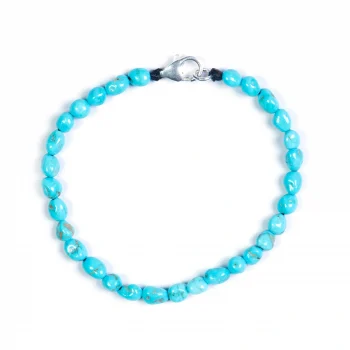 Dandy Street - shop online bracciali uomo di tendenza - Bracciale da uomo turchese - Arizzona