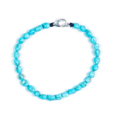 Dandy Street - shop online bracciali uomo di tendenza - Bracciale da uomo turchese - Arizzona