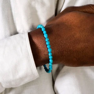 Dandy Street - shop online bracciali uomo di tendenza - Bracciale da uomo turchese - Arizzona Dandy Street - shop online bracciali uomo di tendenza - Bracciale da uomo turchese - Arizzona