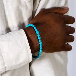 Dandy Street - shop online bracciali uomo di tendenza - Bracciale da uomo turchese - Arizzona Dandy Street - shop online bracciali uomo di tendenza - Bracciale da uomo turchese - Arizzona