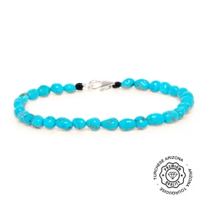 Dandy Street - shop online bracciali uomo di tendenza - Bracciale da uomo turchese - Arizzona Dandy Street - shop online bracciali uomo di tendenza - Bracciale da uomo turchese - Arizzona