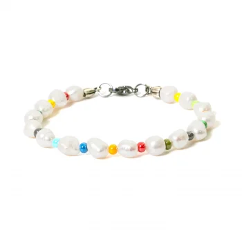 Dandy Street - shop online bracciali uomo di tendenza - Gioiello da uomo con perle - Yukon