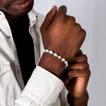 Dandy Street – shop online bracciali uomo di tendenza – Gioiello da uomo con perle – Yukon