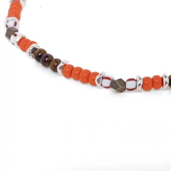 Dandy Street - shop online - cavigliera di tendenza con pietre naturali made in italy - cavigliera da uomo raffinata eleganza - Symphos