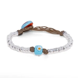 Dandy Street - shop online bracciali uomo di tendenza - bracciale murano - Bracciale con murrina veneziana - Osmarin Dandy Street - shop online bracciali uomo di tendenza - bracciale murano - Bracciale con murrina veneziana - Osmarin