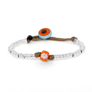 Dandy Street - shop online bracciali uomo di tendenza - bracciale murano - Bracciale argento con murrina veneziana - Noal Dandy Street - shop online bracciali uomo di tendenza - bracciale murano - Bracciale argento con murrina veneziana - Noal