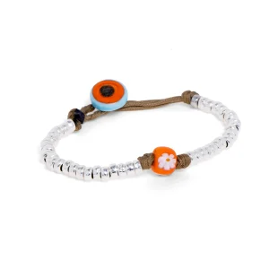 Dandy Street - shop online bracciali uomo di tendenza - bracciale murano - Bracciale argento con murrina veneziana - Noal Dandy Street - shop online bracciali uomo di tendenza - bracciale murano - Bracciale argento con murrina veneziana - Noal
