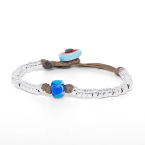 Dandy Street - shop online bracciali uomo di tendenza - bracciale murano - Bracciale argento con murrina - Trapolin Dandy Street - shop online bracciali uomo di tendenza - bracciale murano - Bracciale argento con murrina - Trapolin