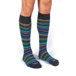 Dandy Street – shop online – accessori uomo calzini uomo cotone – calze da uomo in cotone a righe – Stripes Black