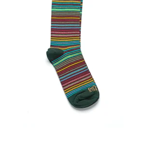 Dandy Street - shop online - accessori uomo calzini uomo cotone - calzini da uomo in cotone multicolor - Stripes Green Dandy Street - shop online - accessori uomo calzini uomo cotone - calzini da uomo in cotone multicolor - Stripes Green