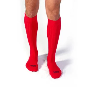 Dandy Street - shop online - accessori uomo calzini uomo cotone - calzini da uomo rossi a coste - Gentlemen Red Dandy Street - shop online - accessori uomo calzini uomo cotone - calzini da uomo rossi a coste - Gentlemen Red