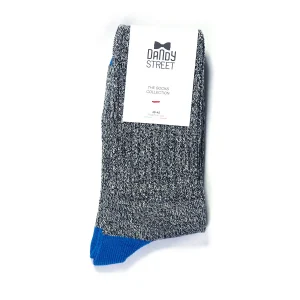 Dandy Street - shop online - accessori uomo calzini uomo cotone - Calze da uomo con filo mulinato - Moulinè Blu Dandy Street - shop online - accessori uomo calzini uomo cotone - Calze da uomo con filo mulinato - Moulinè Blu