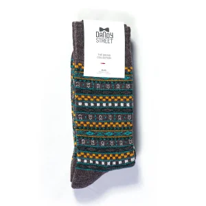 Dandy Street - shop online - accessori uomo calzini uomo cotone - Calzini da uomo accessorio di stile - Nordic Brown Dandy Street - shop online - accessori uomo calzini uomo cotone - Calzini da uomo accessorio di stile - Nordic Brown