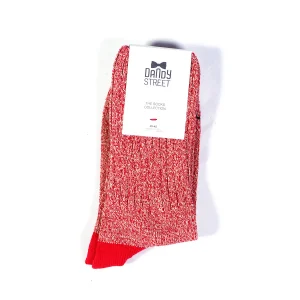 Dandy Street - shop online - accessori uomo calzini uomo cotone - Calzini da uomo con filo mulinato - Moulinè Red Dandy Street - shop online - accessori uomo calzini uomo cotone - Calzini da uomo con filo mulinato - Moulinè Red