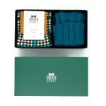 Dandy Street – shop online – accessori uomo – berretto invernale costa inglese – calzini uomo in cotone – Berretto in lana blu petrolio – Winter Box #14