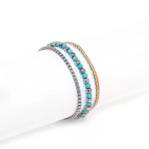 Dandy Street - shop online - accessori uomo bracciali uomo - Tris bracciali dallo stile raffinato - Tris #21 Dandy Street - shop online - accessori uomo bracciali uomo - Tris bracciali dallo stile raffinato - Tris #21