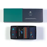 Dandy Street – shop online – accessori uomo – calzini uomo in cotone – Box con quattro paia di calze – Socks Box #20