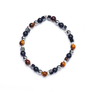 Dandy Street - shop online bracciali uomo di tendenza - Bracciale da uomo con onice opaca - Beniamino Dandy Street - shop online bracciali uomo di tendenza - Bracciale da uomo con onice opaca - Beniamino