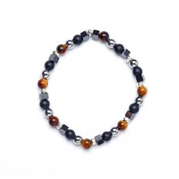 Dandy Street - shop online bracciali uomo di tendenza - Bracciale da uomo con onice opaca - Beniamino