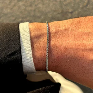 Dandy Street - shop online bracciali uomo di tendenza - Bracciale da uomo in acciaio con catenina - Kai Dandy Street - shop online bracciali uomo di tendenza - Bracciale da uomo in acciaio con catenina - Kai