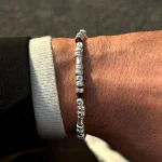 Dandy Street – shop online bracciali uomo di tendenza – Bracciale da uomo in argento – Alain