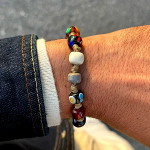 Dandy Street - shop online bracciali uomo di tendenza - Bracciale da uomo originale con perle - Treporti Dandy Street - shop online bracciali uomo di tendenza - Bracciale da uomo originale con perle - Treporti