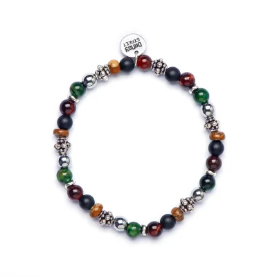 Dandy Street - shop online bracciali uomo di tendenza - Bracciale da uomo originale con pietre - Ciros
