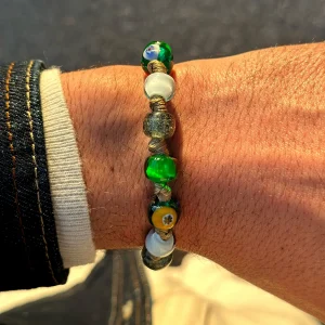 Dandy Street - shop online bracciali uomo di tendenza - Bracciale da uomo sofisticato con perle - Saline Dandy Street - shop online bracciali uomo di tendenza - Bracciale da uomo sofisticato con perle - Saline