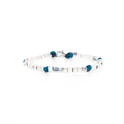 Dandy Street - shop online bracciali uomo di tendenza - Bracciale in argento esclusivo da uomo - Prato