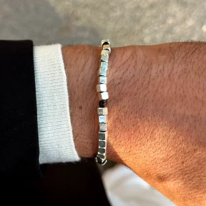 Dandy Street - shop online bracciali uomo di tendenza - Bracciale in argento versatile da uomo - Gohan Dandy Street - shop online bracciali uomo di tendenza - Bracciale in argento versatile da uomo - Gohan