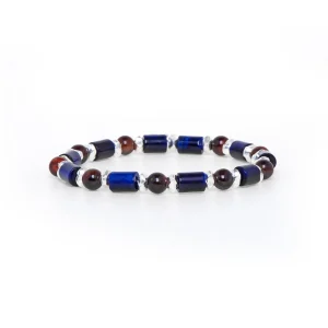 Dandy Street - shop online bracciali uomo di tendenza - Bracciale in argento e occhio di tigre - Adriano Dandy Street - shop online bracciali uomo di tendenza - Bracciale in argento e occhio di tigre - Adriano