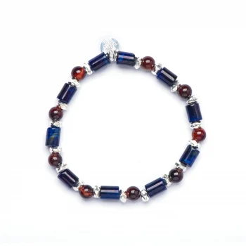 Dandy Street - shop online bracciali uomo di tendenza - Bracciale in argento e occhio di tigre - Adriano