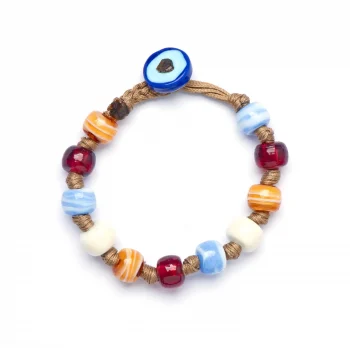 Dandy Street - shop online bracciali uomo di tendenza - Bracciale luminoso con perle da uomo - Huaine