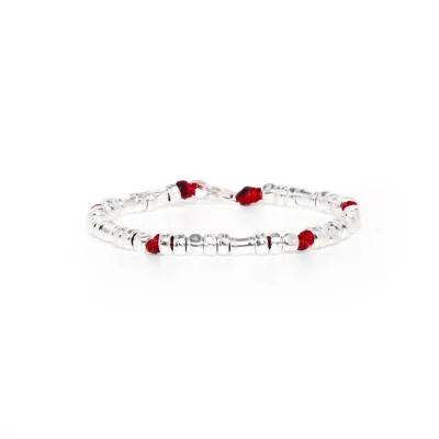 Dandy Street - shop online bracciali uomo di tendenza - Bracciale raffinato in argento - Adan