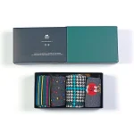 Dandy Street – shop online – accessori uomo – calzini uomo in cotone – Calze da uomo con fantasie uniche – Socks Box #41