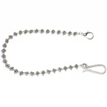 Dandy Street – vendita online – accessori uomo – catena portachiavi uomo da pantalone – lavorazione minima – argento invecchiato – Piccadilly