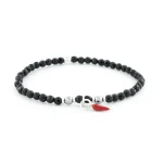 Dandy Street – shop online bracciali uomo di tendenza – bracciale con cornetto napoletano portafortuna – Serie Suerte