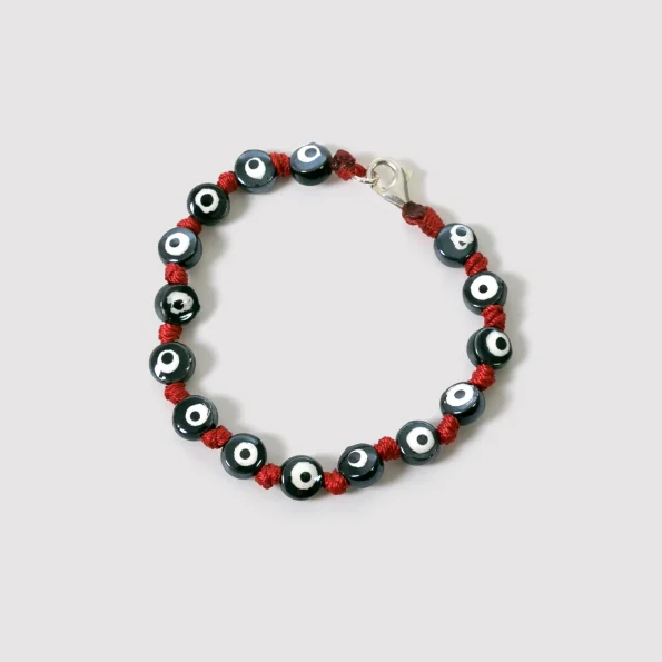 Dandy Street - shop online bracciali uomo di tendenza - bracciale da uomo con perle di ceramica - Serie Lucky
