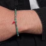 Dandy Street – shop online bracciali uomo di tendenza – bracciale elastico con cornetto portafortuna – Serie Suerte