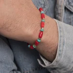 Dandy Street – shop online bracciali uomo di tendenza – bracciale elastico – bracciale realizzato in Italia con pietre – Garlord