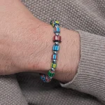 Dandy Street – shop online bracciali uomo di tendenza – bracciale elastico – bracciale uomo elegante e raffinato – Gilles