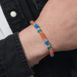 Dandy Street – shop online bracciali uomo di tendenza – bracciale elastico – bracciale uomo look alla moda – Vibol