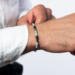Dandy Street – shop online bracciali uomo di tendenza – bracciale elastico -bracciale uomo mare con pietre – Tulav