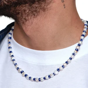 Dandy Street - shop online - collane uomo con pietre naturali - Collana con perle dallo stile raffinato - Kirus