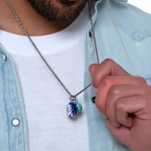 Dandy Street - shop online - collane uomo con pietre naturali - Collana da uomo con dettagli unici - Maylin