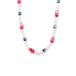Dandy Street - shop online - collane uomo con pietre naturali - Collana da uomo con occhio greco - Atek