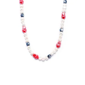 Dandy Street - shop online - collane uomo con pietre naturali - Collana da uomo con occhio greco - Atek Dandy Street - shop online - collane uomo con pietre naturali - Collana da uomo con occhio greco - Atek