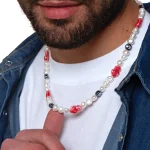 Dandy Street – shop online – collane uomo con pietre naturali – Collana da uomo con occhio greco – Atek